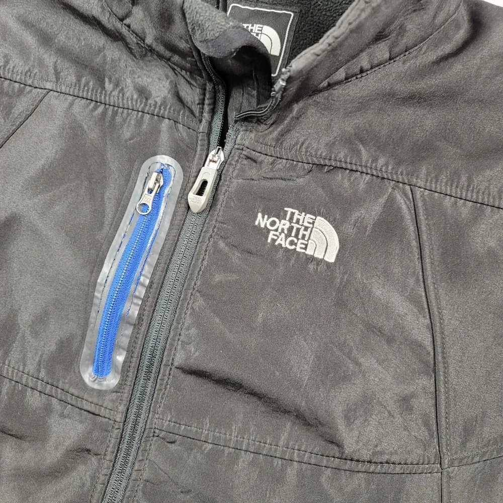 The North Face Apex Jacket‎ Mens Large Black Rain Wind Well Worn
